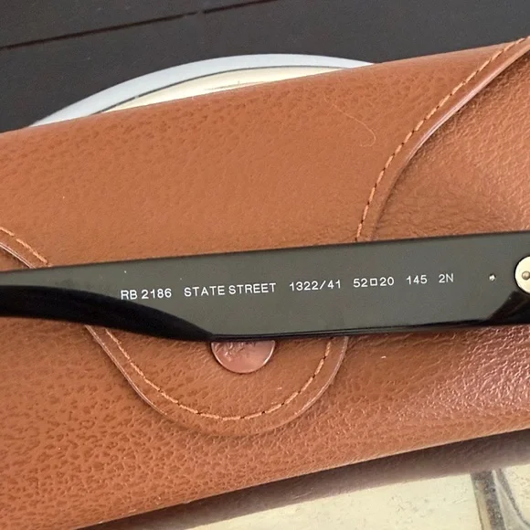 Ray-Ban State Street Classic Black Sunglasses - Picture 4 of 5